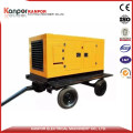 China Top Brand 3.42-21.6A Air Cooled 5kVA Trailer Diesel Generator with Ce Approved